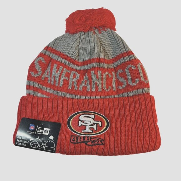 New Era Other - San Francisco 49er’s New Era Winter Knit Hat Beanie Fleece Lined One Size NWT.